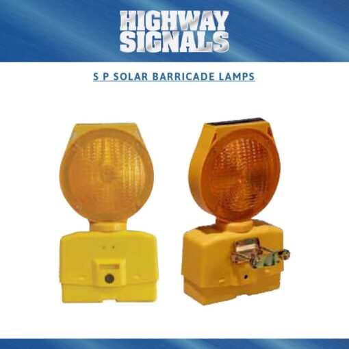 SP Solar Barricade Lamps
