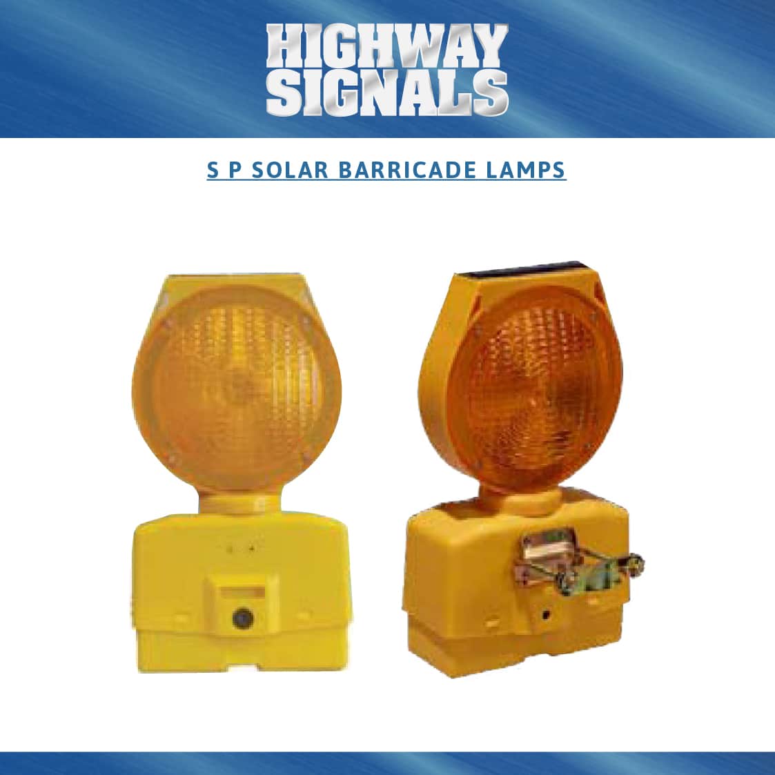 SIGNAL 7503 AMBER ROAD BARRICADE SAFETY LIGHT REPLACEMENT 2PC LENSE LENZ LOT 4 