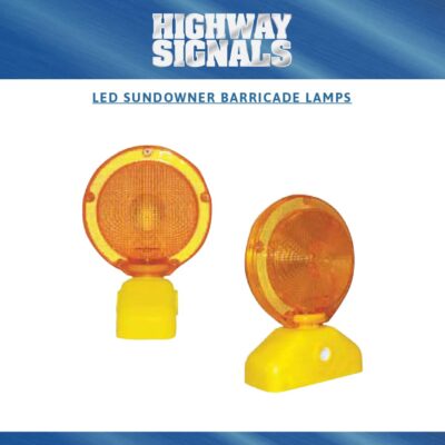 Led Sundowner Barricade Lamps