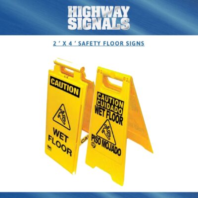 2" x 4" Safety Floor Signs