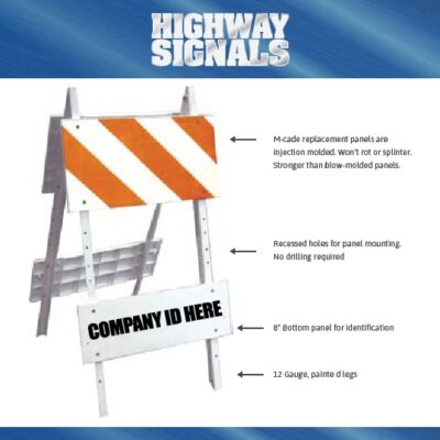 Steelcade Steel Traffic Highway Barricade