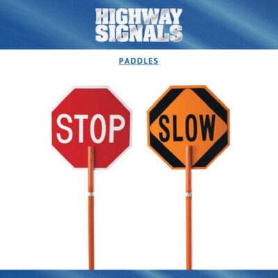 HWS-Stop Slow Sign Paddles