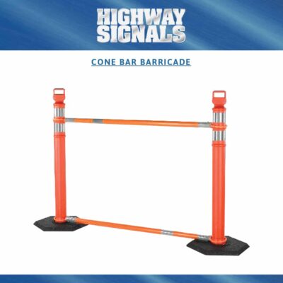 Cone Bar Barricade