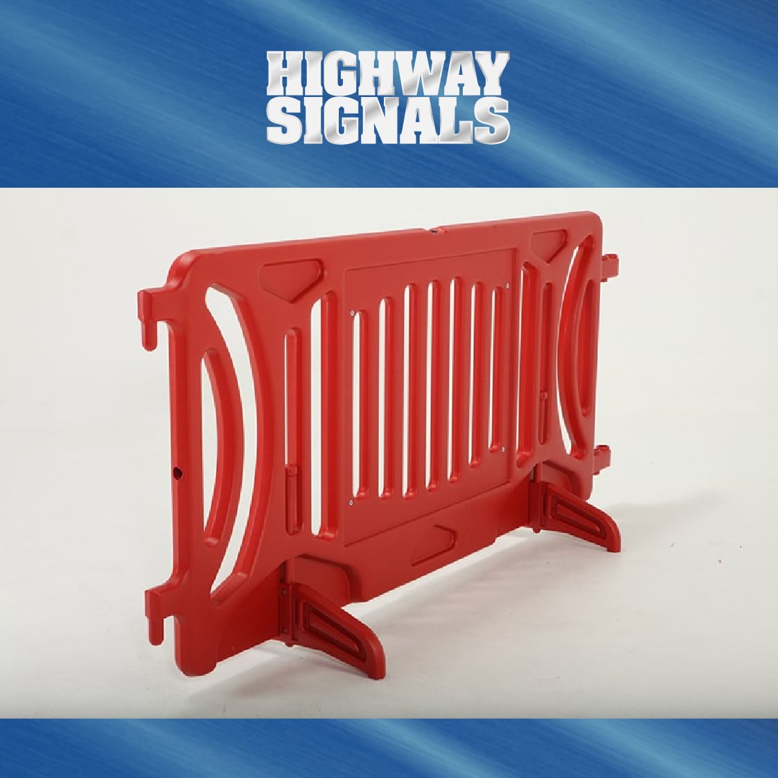 42 x 96 Plastic Barricade In Red Color