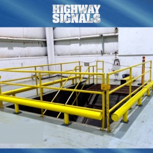 Heavy Duty Industrial Guardrail