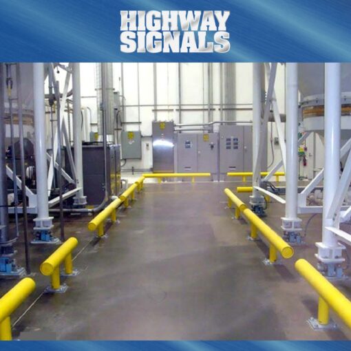 Standard Guardrail In A Manufacturing Facility