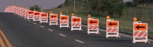 Safetycade Barriers with Directional Area on a Highway
