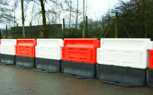 Strongwall LCD Barriers in Use at a Testing Site