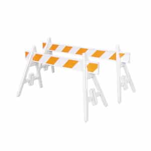 A-Frame Barricade for Traffic Safety and Construction Sites