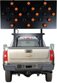 Vehicle Mounted Arrow Board 25 Lamp