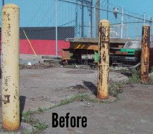 Before Using A Bollard Cover - Representational Image