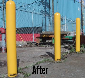 Bollard Covers - After