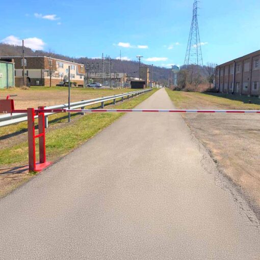 Manual Lift Barrier Gate Arm in Use 2