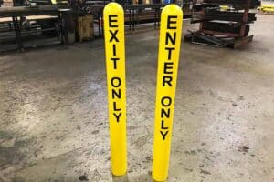 Exit and Enter Bollards