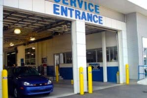 Ford Dealership Bollard Cover