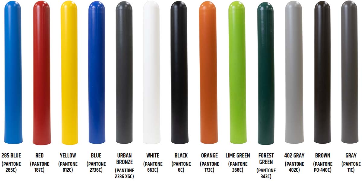 Standard Bollard Colors